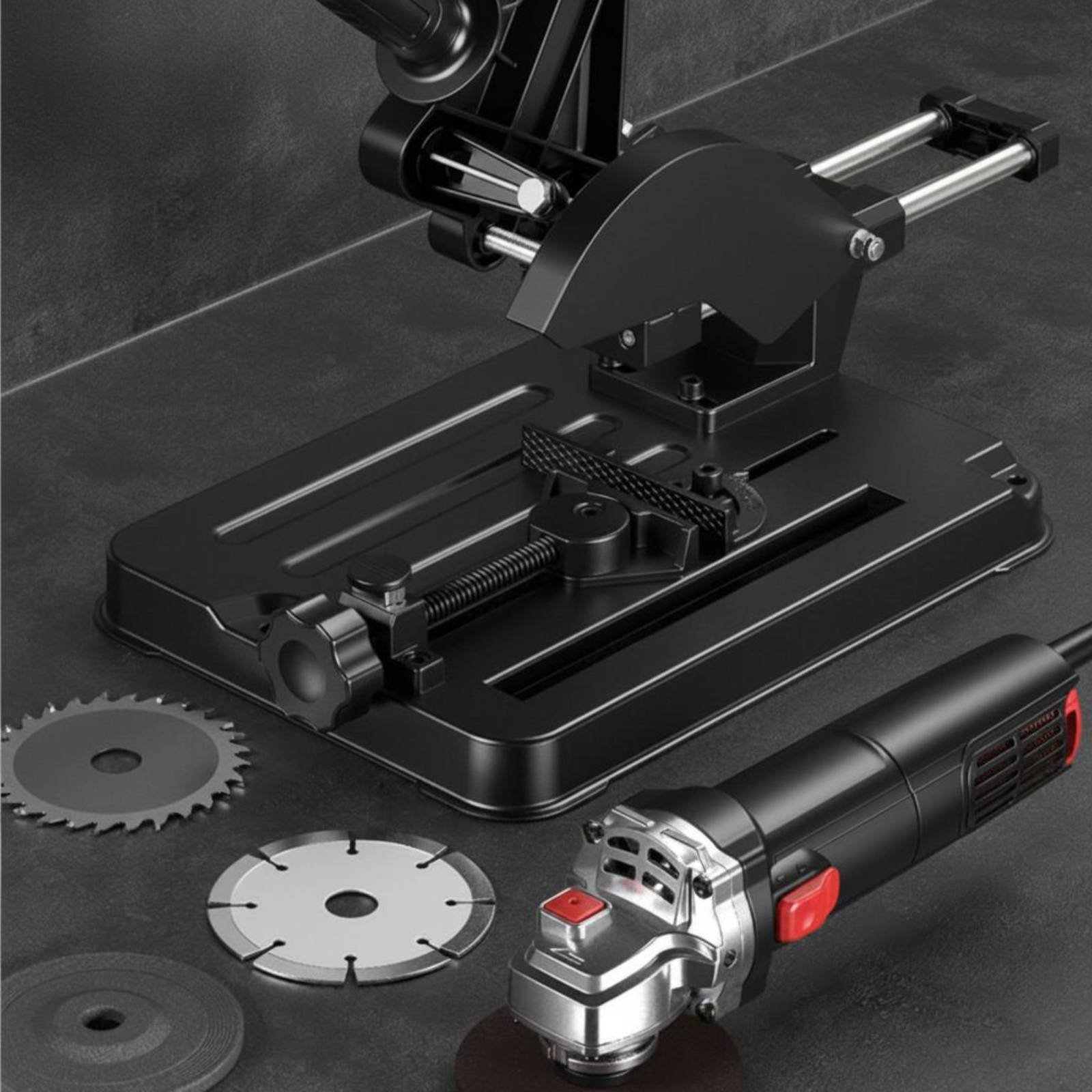 Power Tools Jigsaw - Angle Grinder Cutting Stand Dual Guides