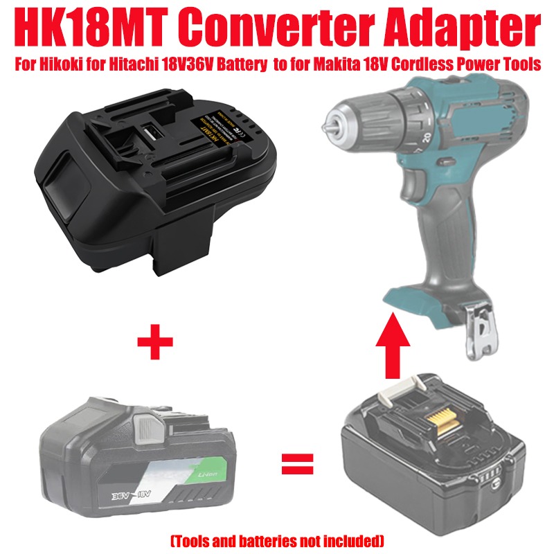 ALASICKA Battery Adapter HK18M – обзор и цена Power Tools Hitachi