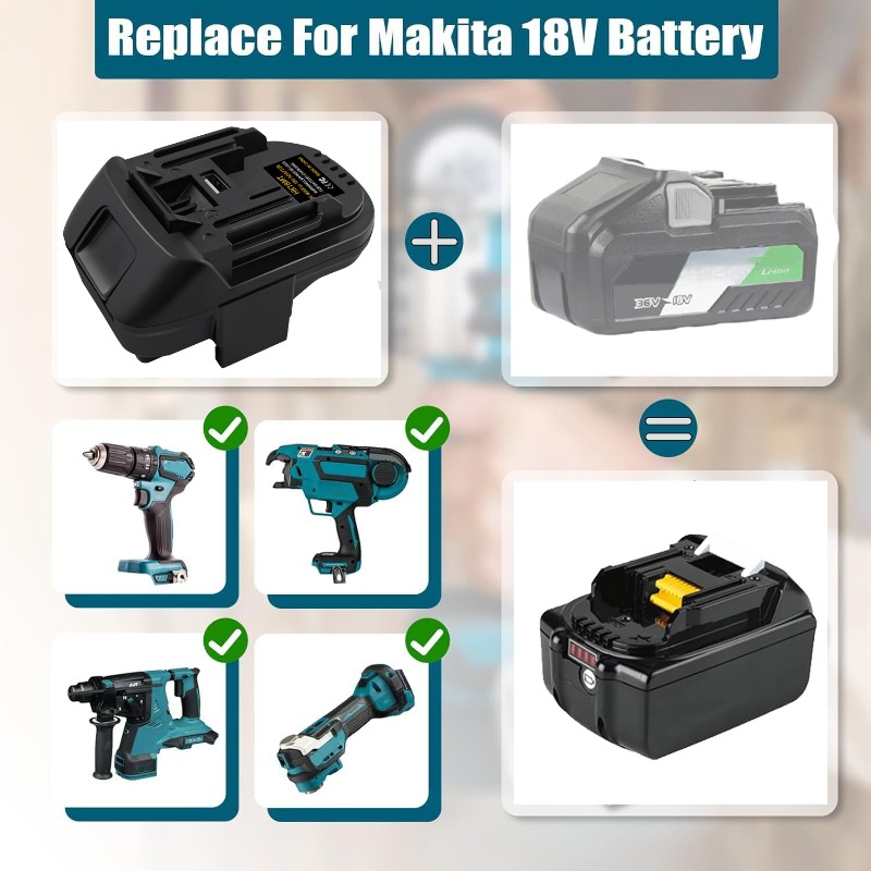 ALASICKA Battery Adapter HK18M – обзор и цена Power Tools Hitachi