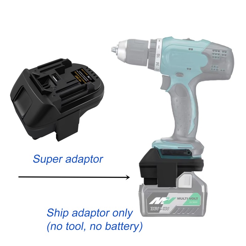 ALASICKA Battery Adapter HK18M – обзор и цена Power Tools Hitachi