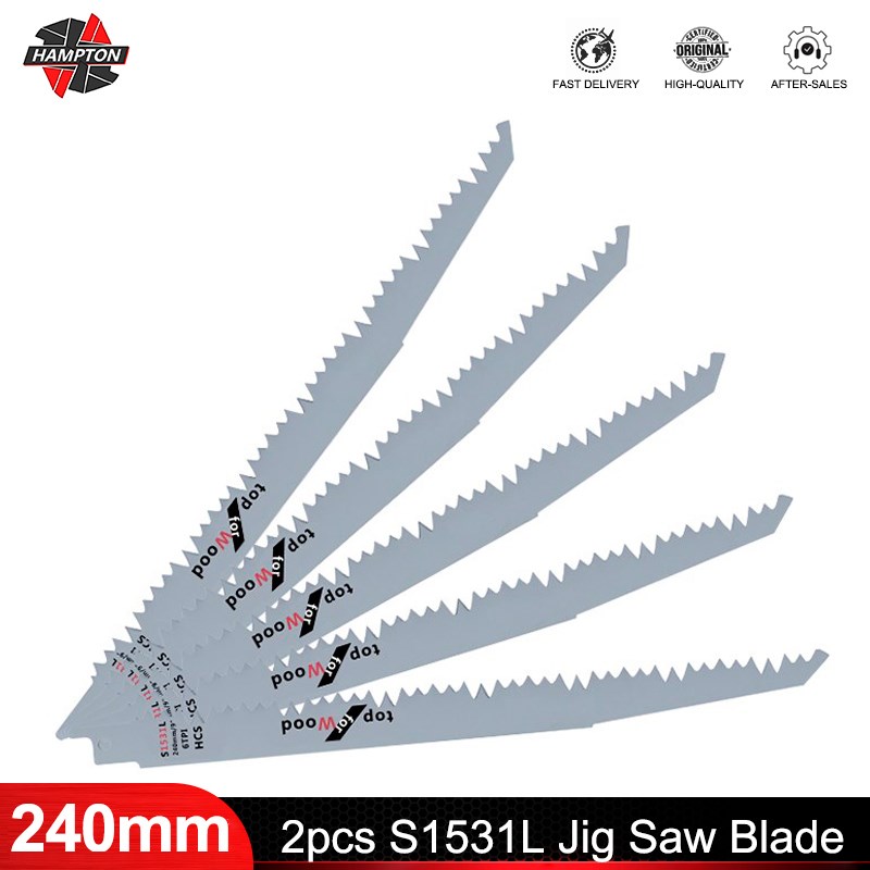 HAMPTON Jigsaw Blades 2 pcs S1 – обзор и цена Power Tools Jigsaw