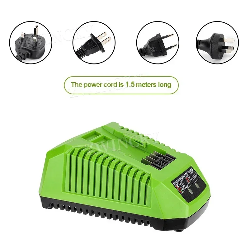 Replacement Charger For Greenw – обзор и цена Power Tools Green Color