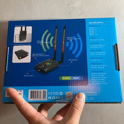 New ALFA AWUS036ACH Uses RTL88 – обзор и цена Power Tools For Linux