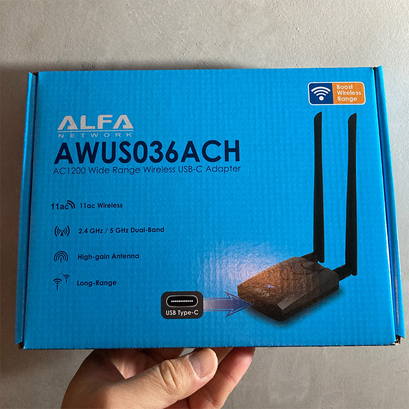 New ALFA AWUS036ACH Uses RTL88 – обзор и цена Power Tools For Linux
