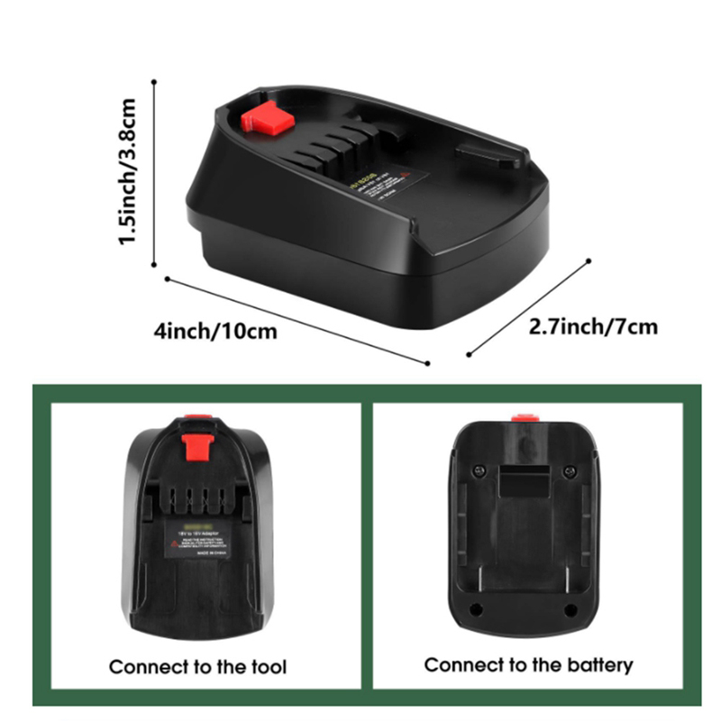 Battery Adapter Use For Bosch  – обзор и цена Power Tools Green Color