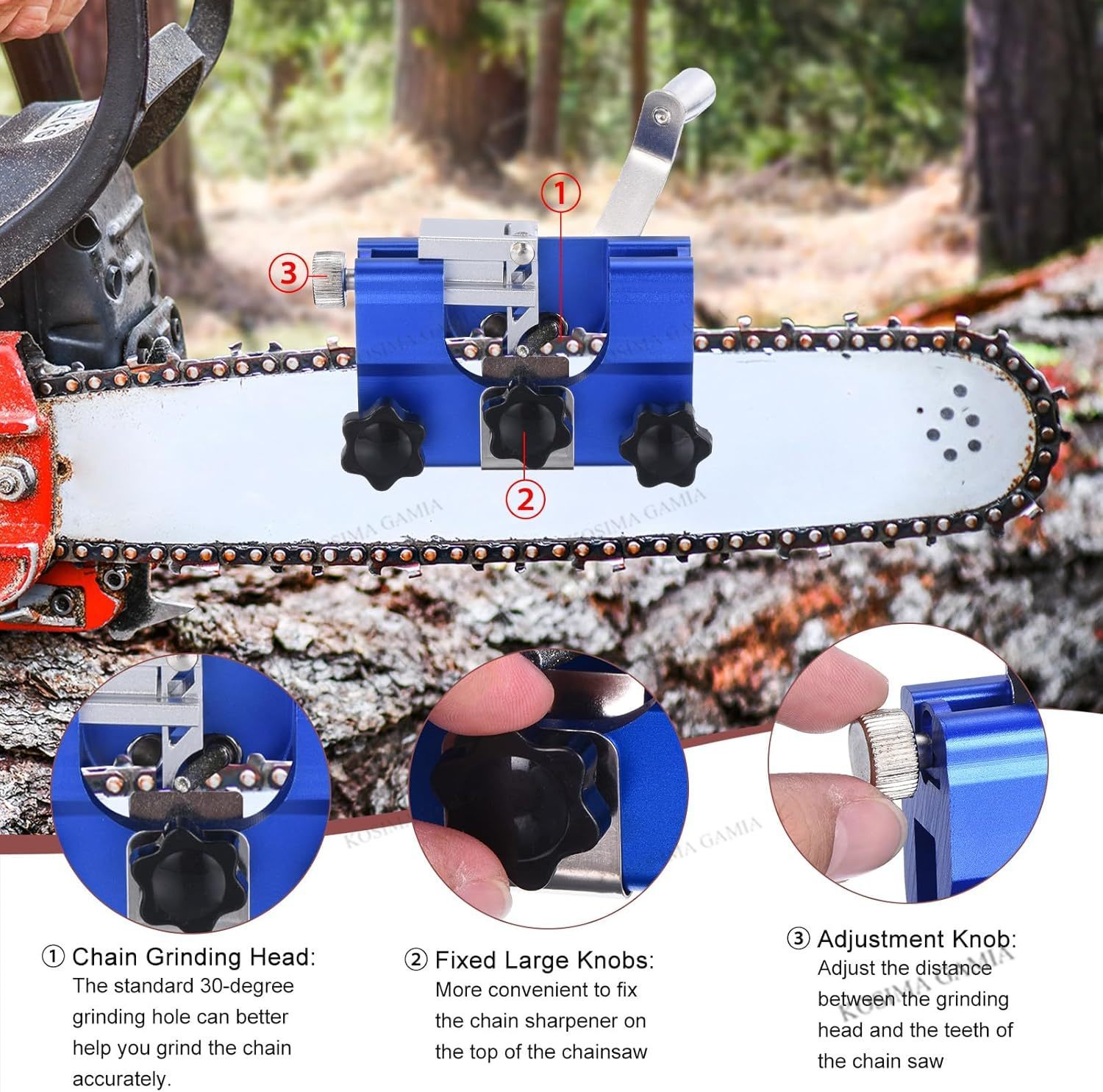 Portable Manual Chain Saw Blad – обзор и цена Power Tools Jigsaw