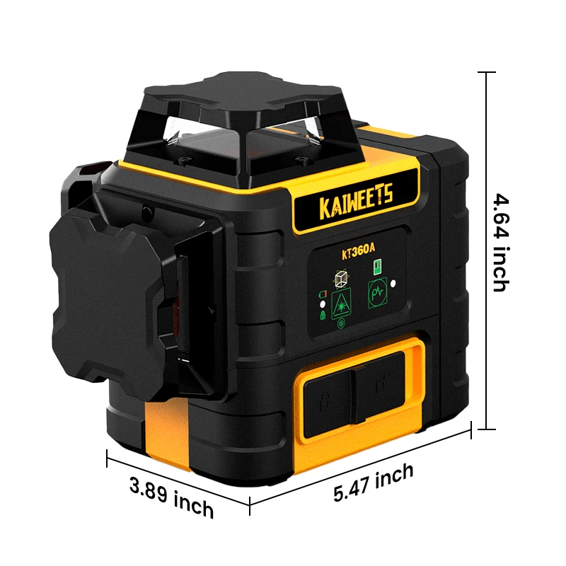 KAIWEETS KT360A 3D Cross Line  – обзор и цена Power Tools Green Color