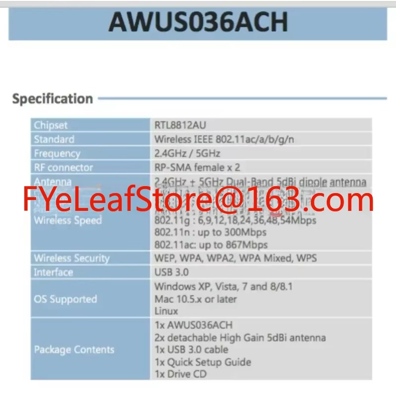 ALFA AWUS036ACH RTL8812AU Mac  – обзор и цена Power Tools For Linux